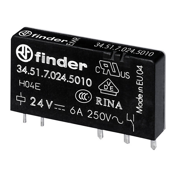 Finder Steck-/Printrelais 34.51.7.024.5010